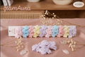 Glittering Bow Hair Clips – Elegant Clips