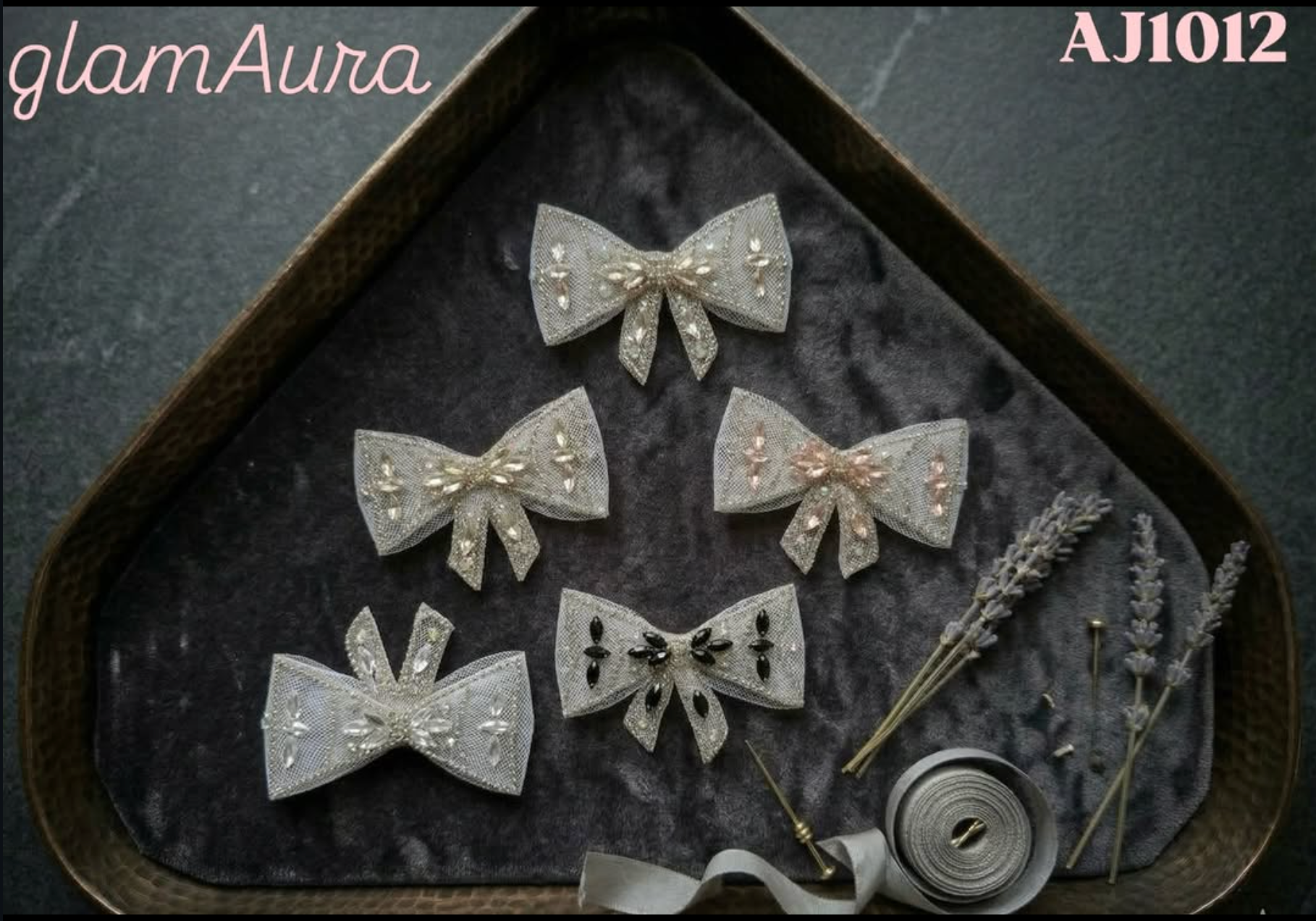 Transparent Jelly Bow Hair Clips (5-Color)